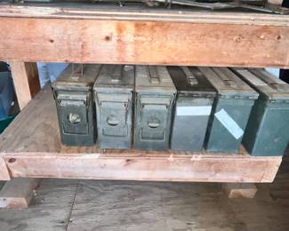 MILITARY AMMO BOXES