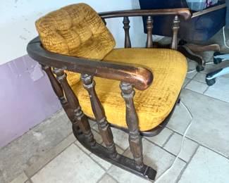 VINTAGE MID-CENTURY "BRUTALIST" PERIOD CHAIR