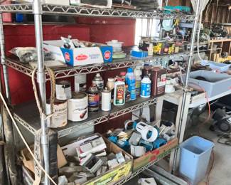 RACKS FULL OF EVERYTHING