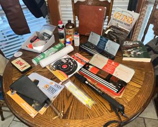 GUN ACCESSORIES & BOOKS