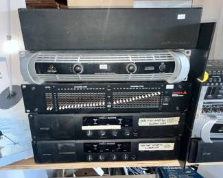 PROFESSIONAL AUDIO EQUIPMENT! BEHRINGER & SAMICK.