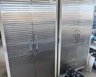 PAIR OF UKTRA HD STORAGE CABINETS ON ROLLERS