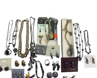 Marvella 1928 PD Claiborne Necklaces Earrings Quality Costume Jewelry