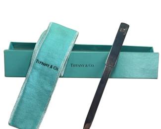 Tiffany & Co Letter Opener SQUIBB Sleeve Blue Box