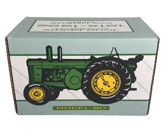 ERTL Diecast Tractor John Deere Model 80 Original Box