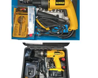 DeWalt Drills Cordless & Wired Hammer Drill