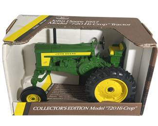 1957 720 Hi-Crop Diecast Tractor John Deere Original Box ERTL
