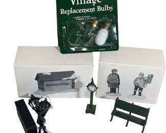 Sign Street Peddlers & More Dept 56 Dickens Village Christmas