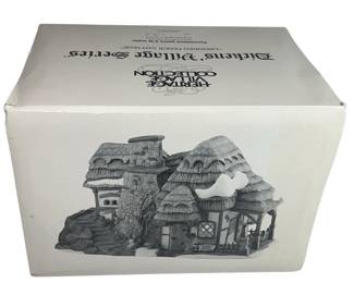 Cooked Fence Cottage Dept 56 Dickens Village Christmas