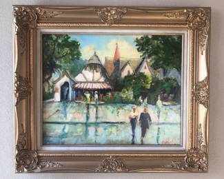 Edward Fawcett - Fawcett Studio Gallery Carmel by the Sea 27x23