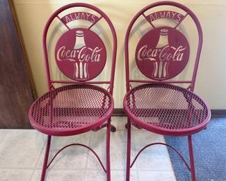 Coca-Cola chairs