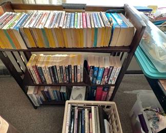 Books: mystery, reference, coffee table