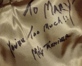 PERSONALLY AUTOGRAPHED by  Milt Trenier--50s rhythm & Blues Rock- N- Roller