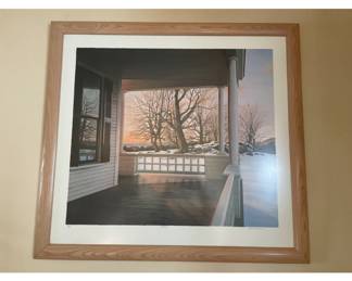 Hard to find print signed by Edward Gordon “Stillness” 
$150.00 very nice price!