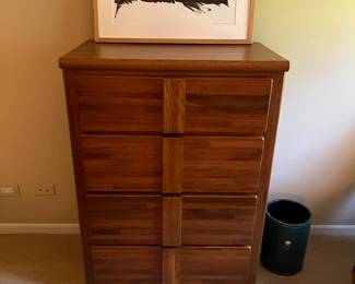 MCM dresser has matching nightstands and long dresser