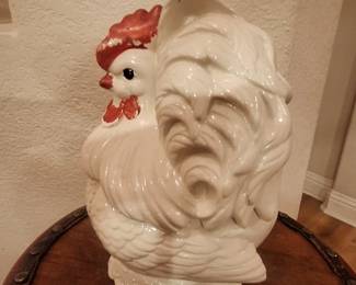 Rooster cookie jar