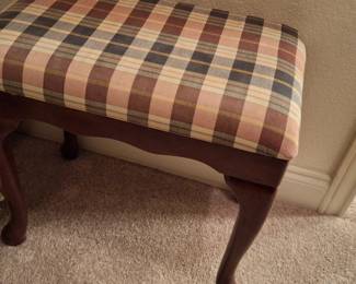 Upholstered foot stool