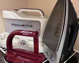Rowenta Steam Iron, Travel Iron, Sunbeam Iron