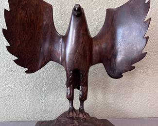Carved Wood Eagle 