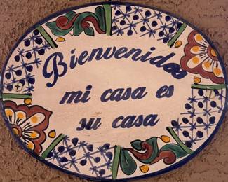 Ceramic Sign