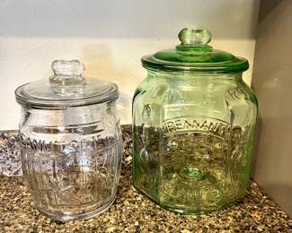 Antique Planter Peanut Jars