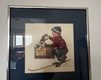 Norman Rockwell Framed