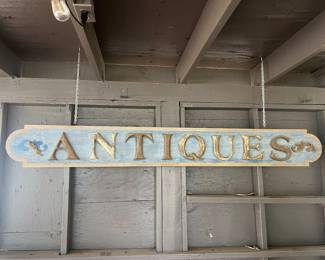 Beautiful Wooden Business Sign