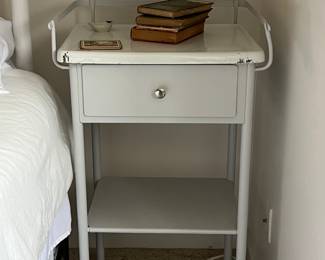 Antique Metal Nursing Table