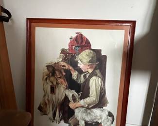 Norman Rockwell Framed 
