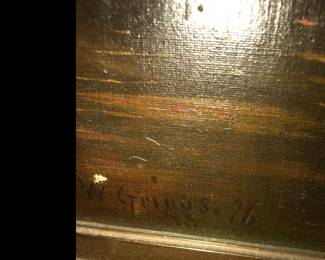 Signed and dated 76!