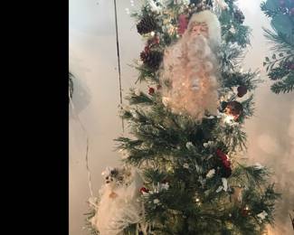 Mini table top tree with lights!