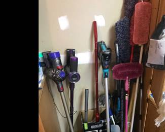 Stick vacuums from Dyson, Shark and Bissell!