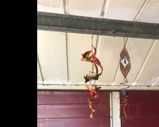 Wind chimes and spinners!