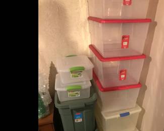 Storage totes!