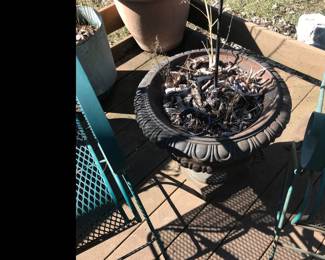 Cast iron planter! We have 2!