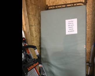 Electric hospital bed with remote!