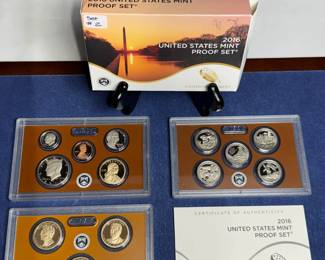 2016S KEY DATE UNITED STATES PROOF SET