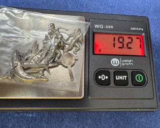 6 PIECE STERLING SILVER PENDANT COLLECTION