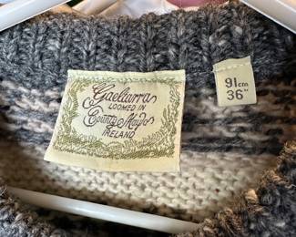 Gaeltarra of Ireland Nordic Fair Isle Wool Sweater