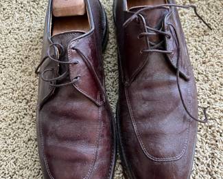 Allen Edmonds Burton Men's Brown Apron Toe Oxfords