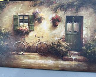 Canvas art work - priced to sell -
