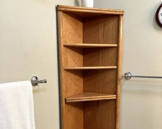 Corner cupboard - 6' tall - $50