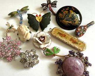 Assortment of Brooches