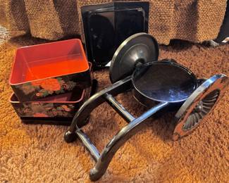 Japanese Goshoguruma Bento Box