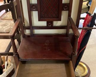 Victorian Eastlake Style Hall Tree