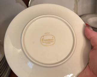 Franciscan China "Castile" Dinnerware Set
