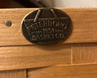 Set of 5 Peterboro Double Handled Gathering Baskets