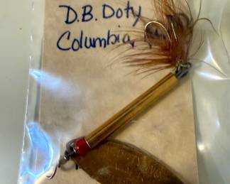Vintage D. B. Doty fishing lure - Columbia, MO
