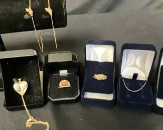 Gold And Rose Jewelry