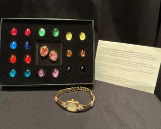 Joan Rivers Earring Wardrobe And Watch